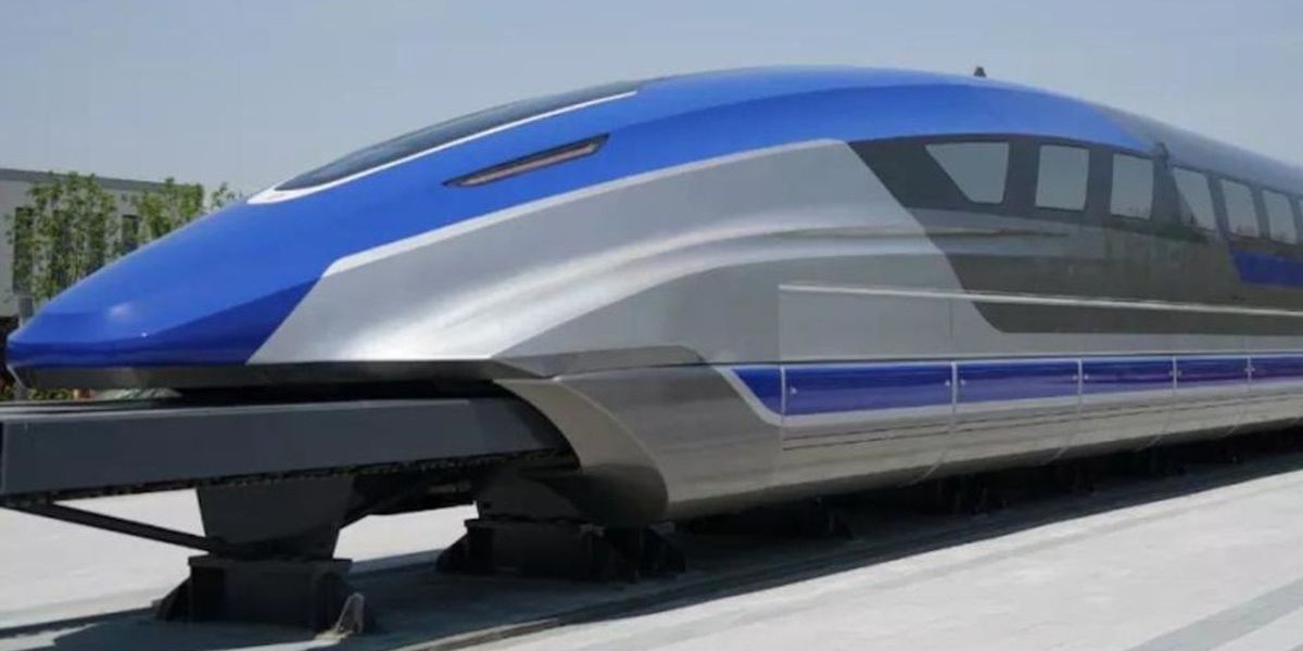 China debuts 385mph prototype levitation train Electrek