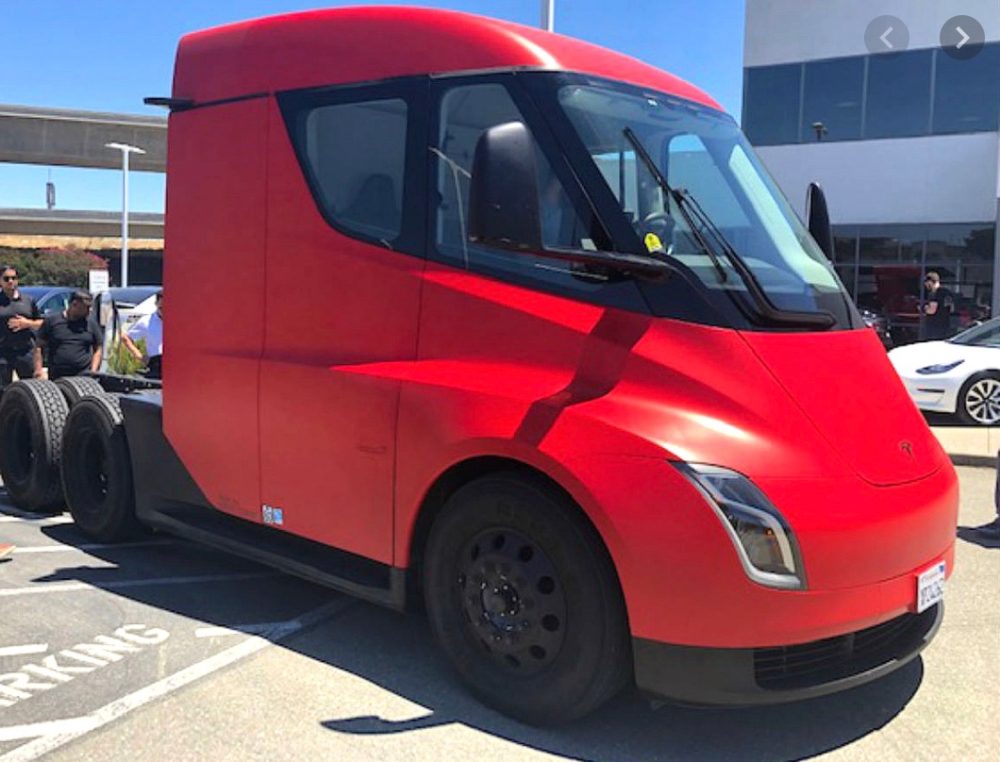 A Closer Look At Teslas Latest Semi Electric Truck Prototype Electrek