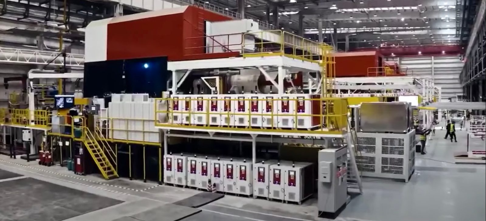 Tesla Releases Video Of Giga Press In Action Producing Giant Single Piece Rear Body Electrek