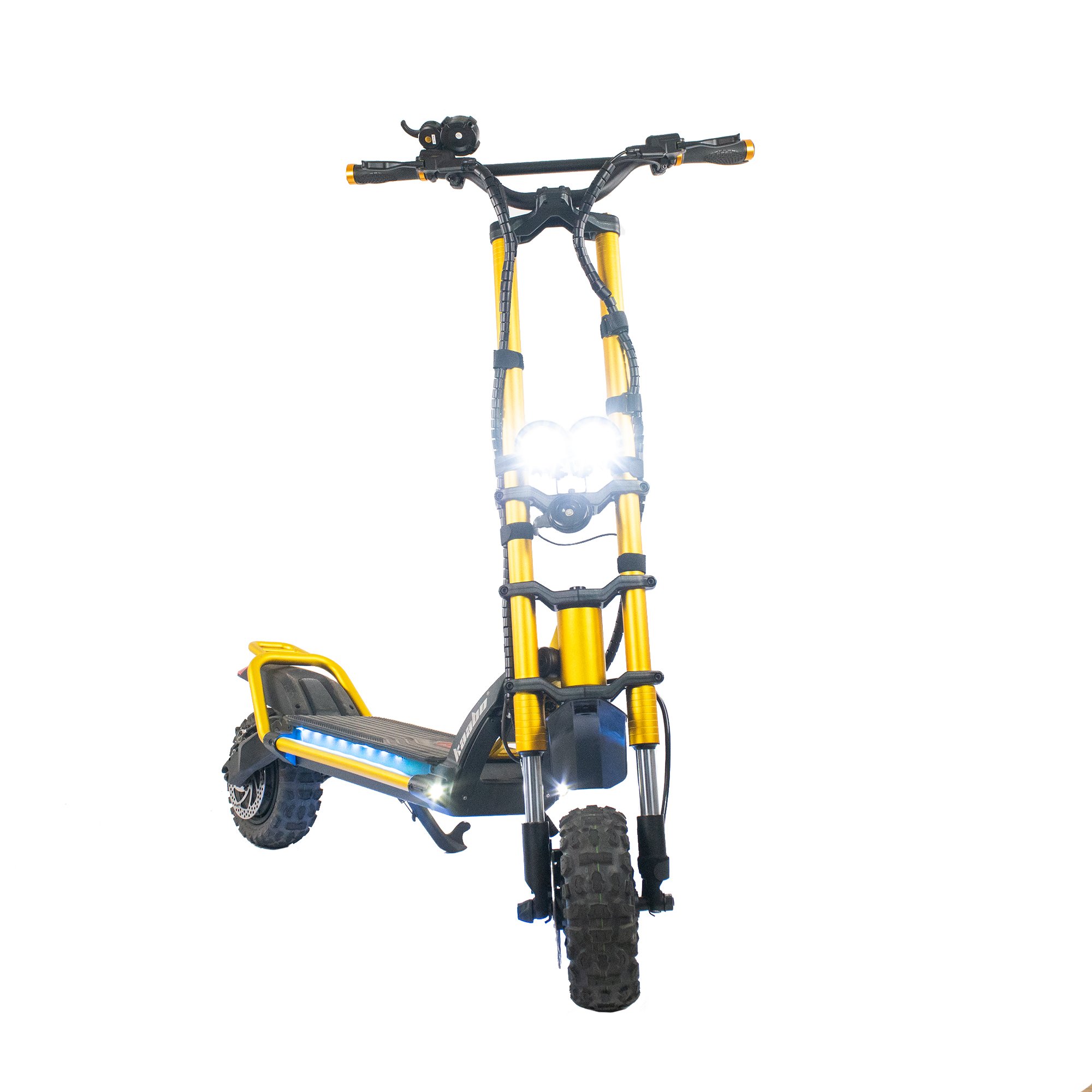 Meet the 60 mph Wolf King A 6,000W fullsuspension electric scooter