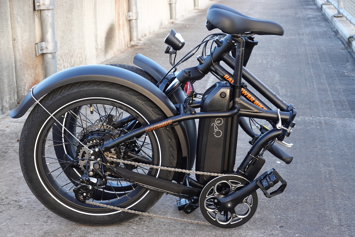 Radmini electric folding fat sales bike