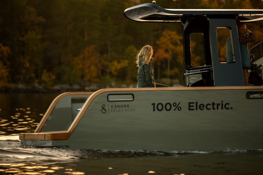 trimaran electrique boat
