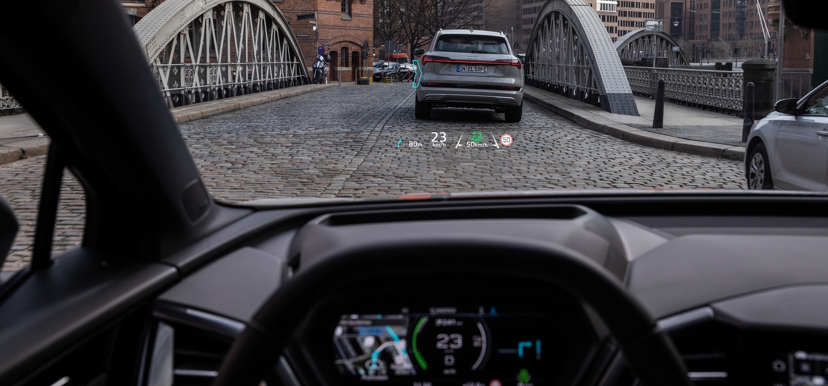 Audi unveils the interior of the Q4 e-tron electric SUV with impressive  head-up display, and more