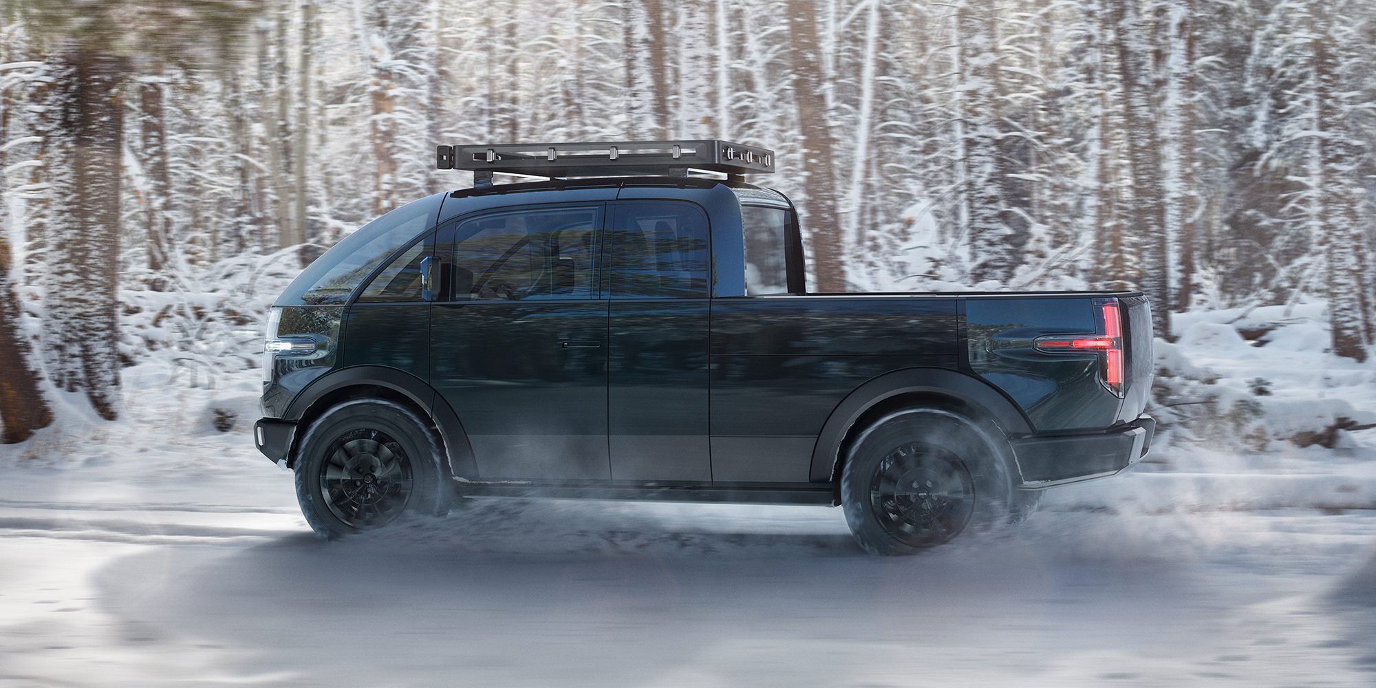 Canoo unveils fullyelectric pickup truck set for 2023 Electrek