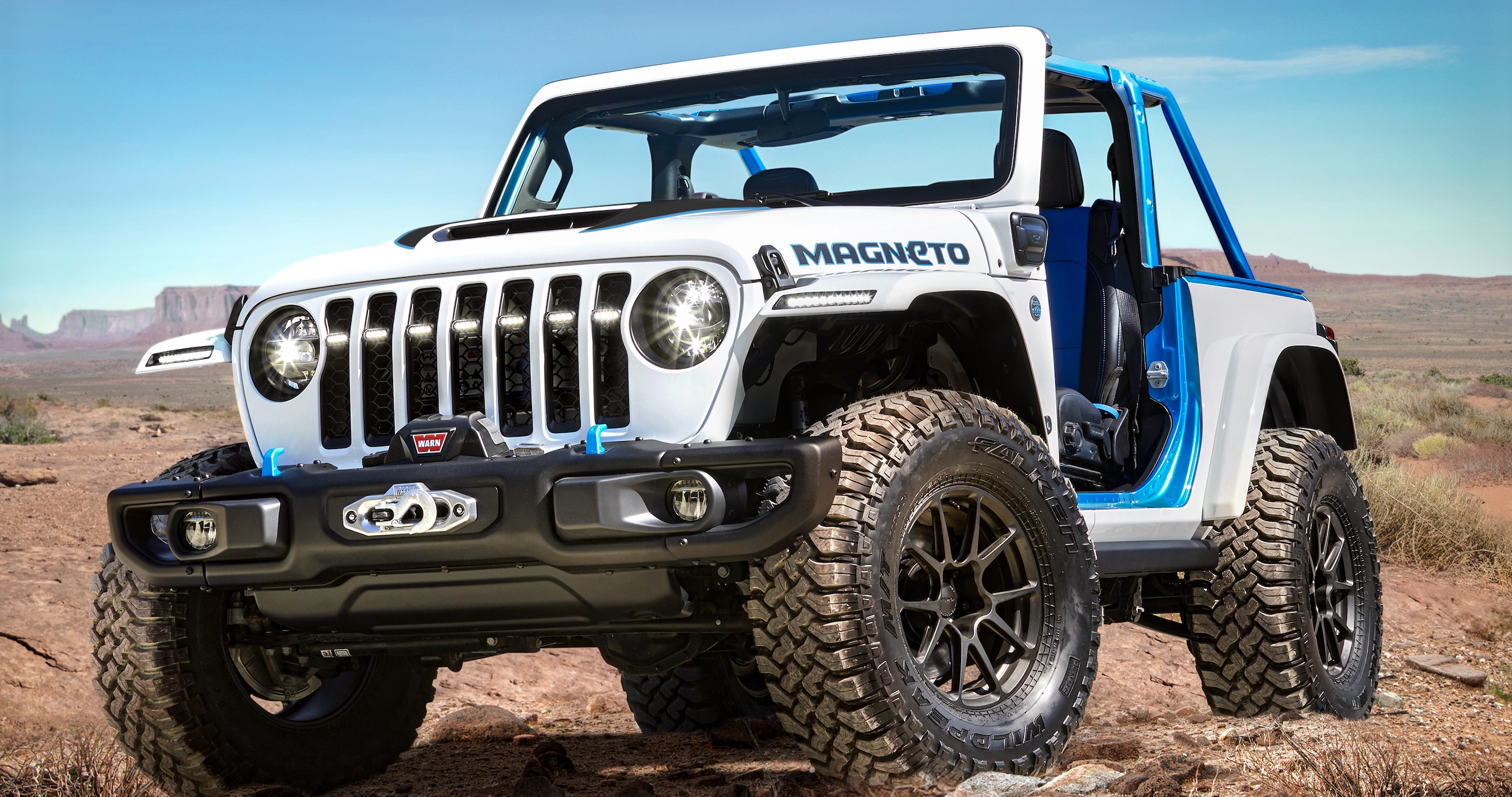 Jeep unveils all-electric Wrangler, but don't hold your breath to buy it |  Electrek