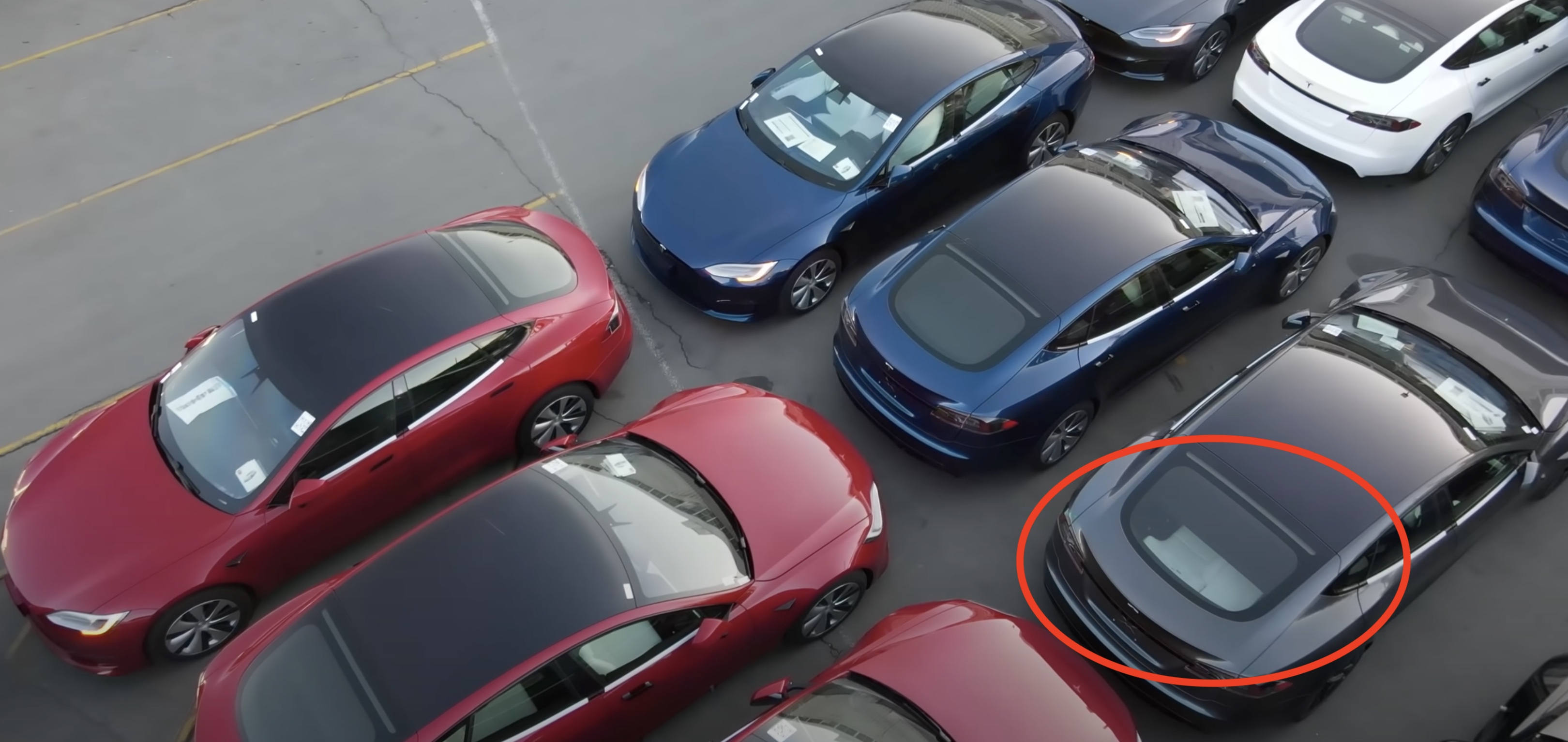 Tesla model s clearance with 3rd row