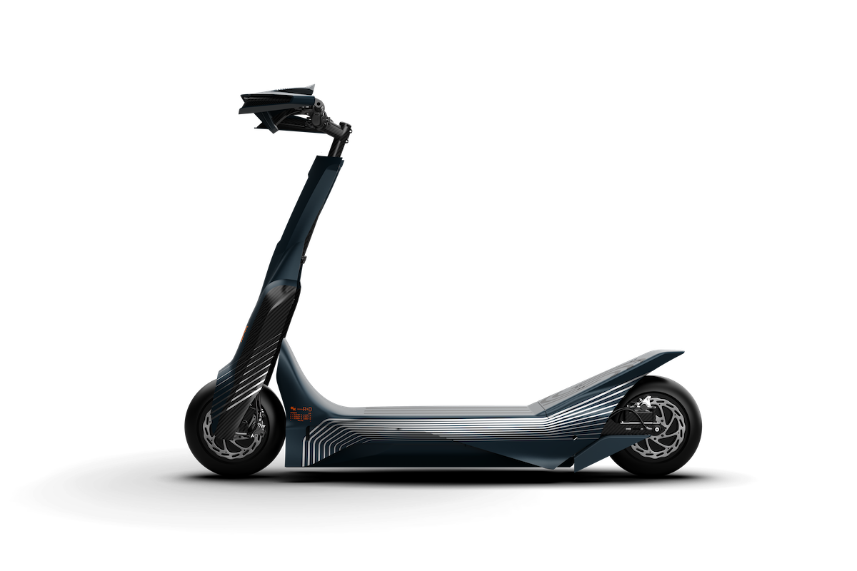 First ever 60 MPH standing electric scooter built for racing unveiled