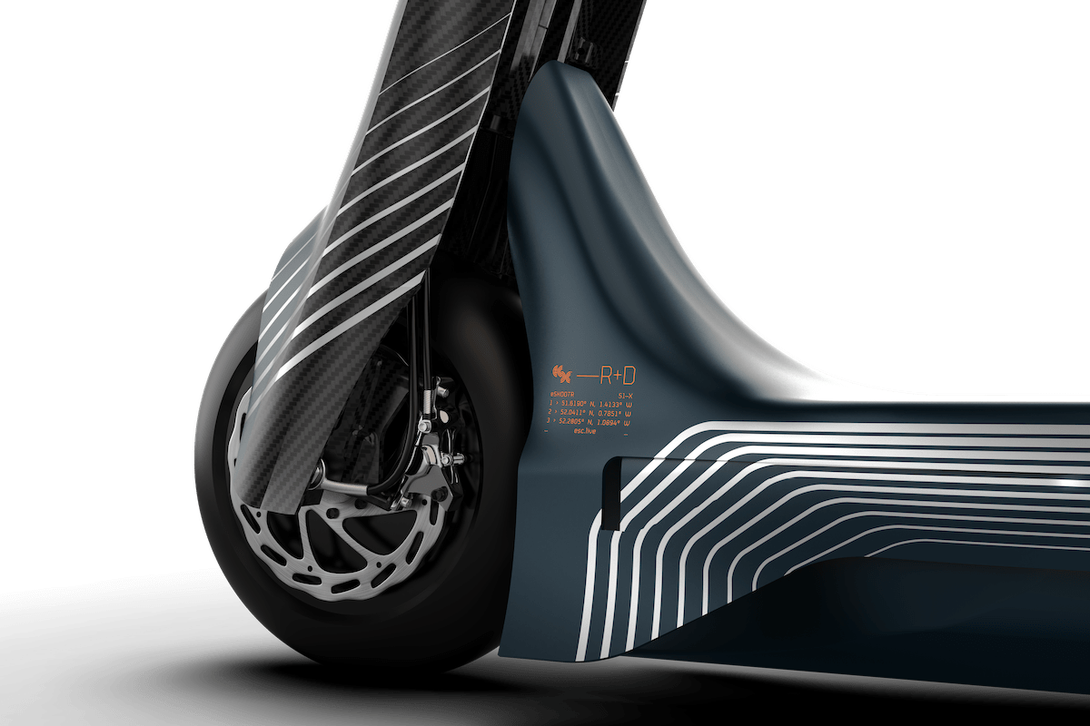 First ever 60 MPH standing electric scooter built for racing unveiled