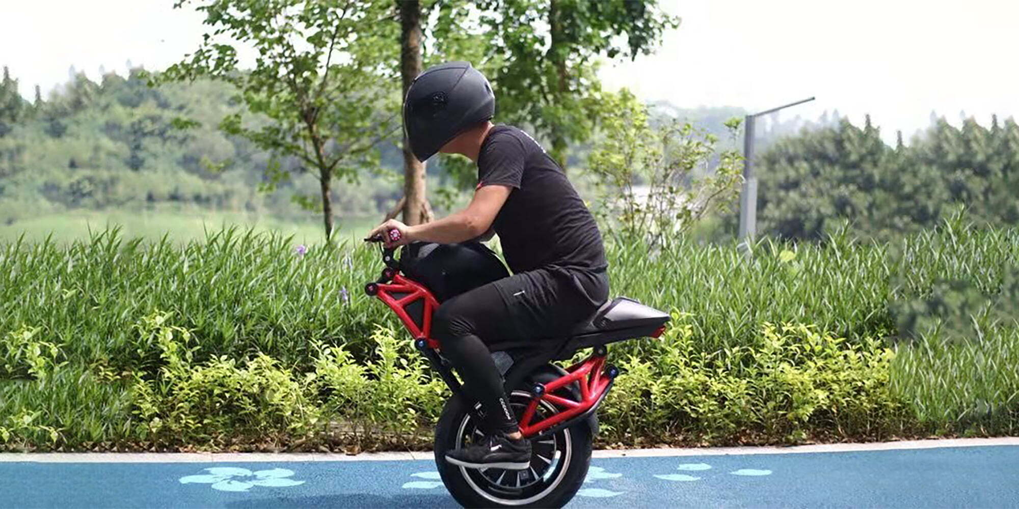 Awesomely weird Alibaba EV of the week one wheeled electric motorcycle