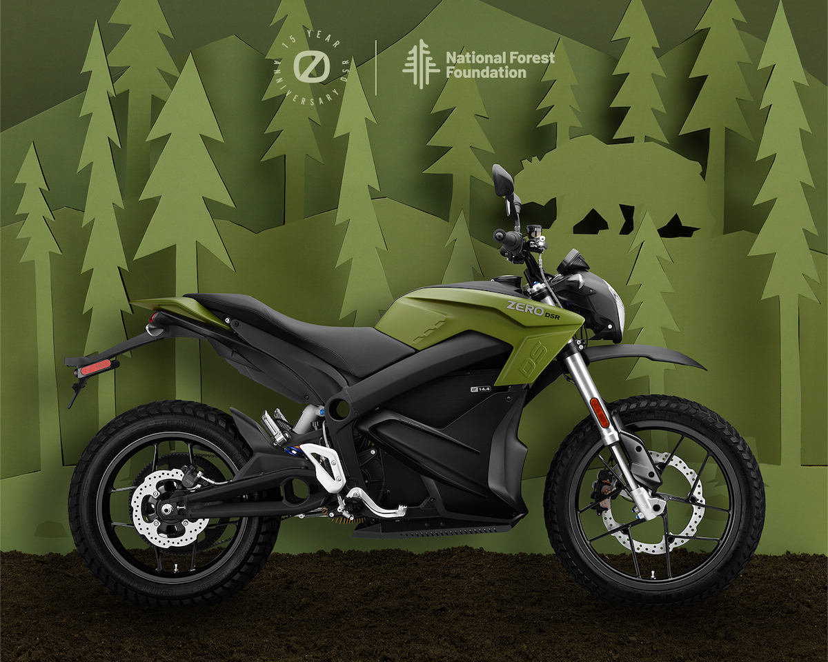 zero dsr electric dual sport motorcycle