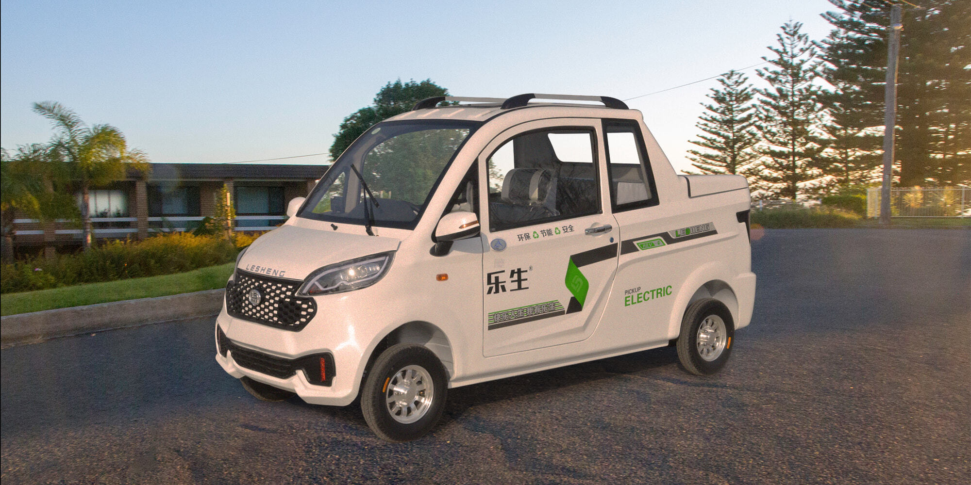 Awesomely Weird Alibaba EV of the Week A 3 100 electric pickup