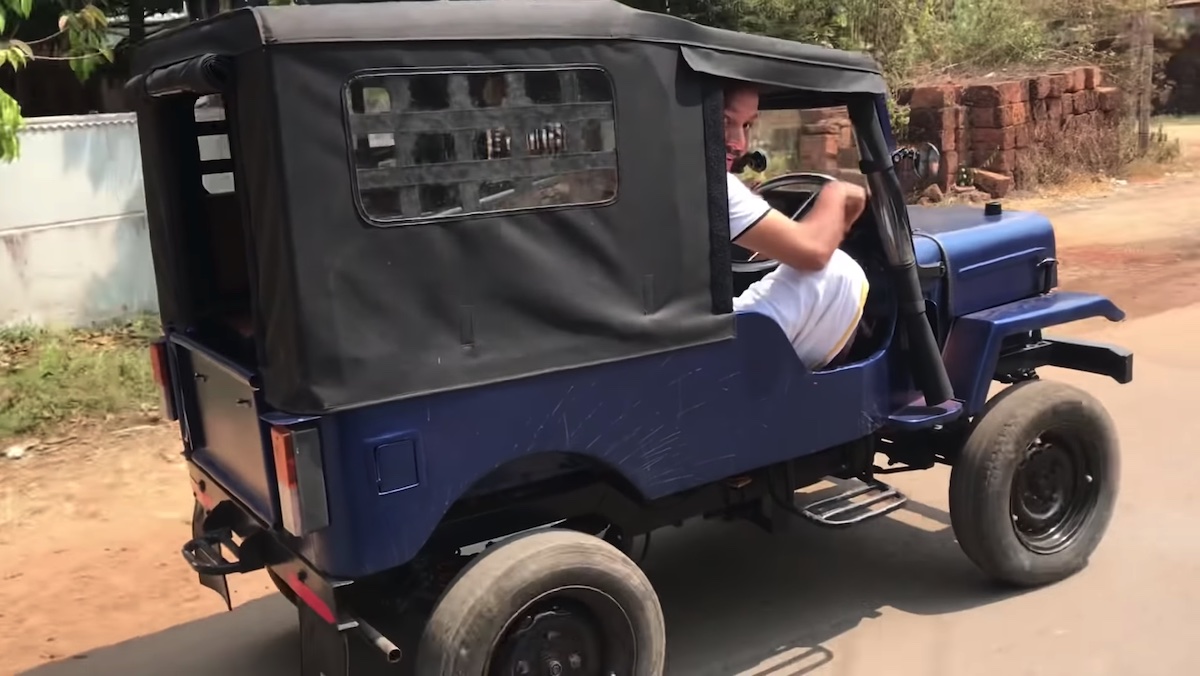 This DIY mini electric Jeep is the coolest electric car you'll see all week