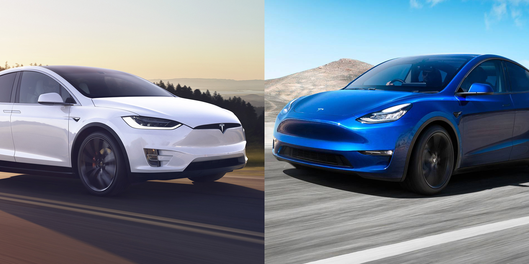 Tesla Model Y 2021-present Dimensions Side View