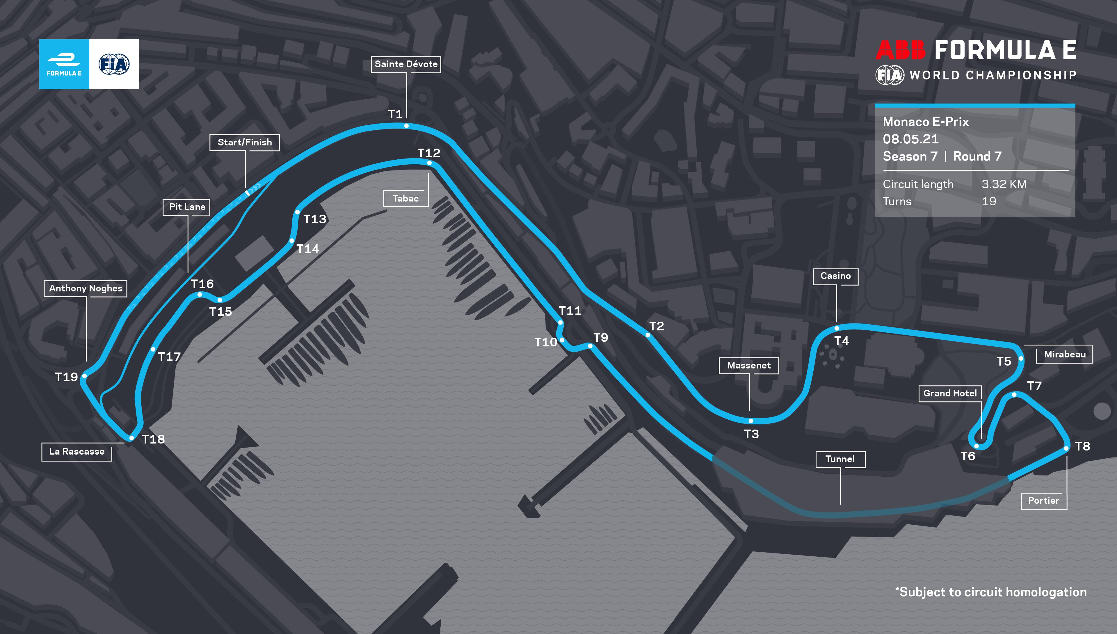 Formula E races on full historic Monaco circuit for the first time this