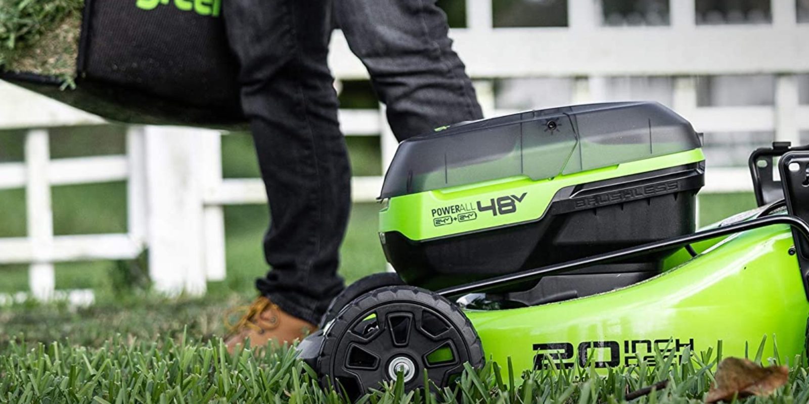 Green Deals: Kick oil + gas to the curb with the $365.50 Greenworks 20 20 50 Oil In Lawn Mower