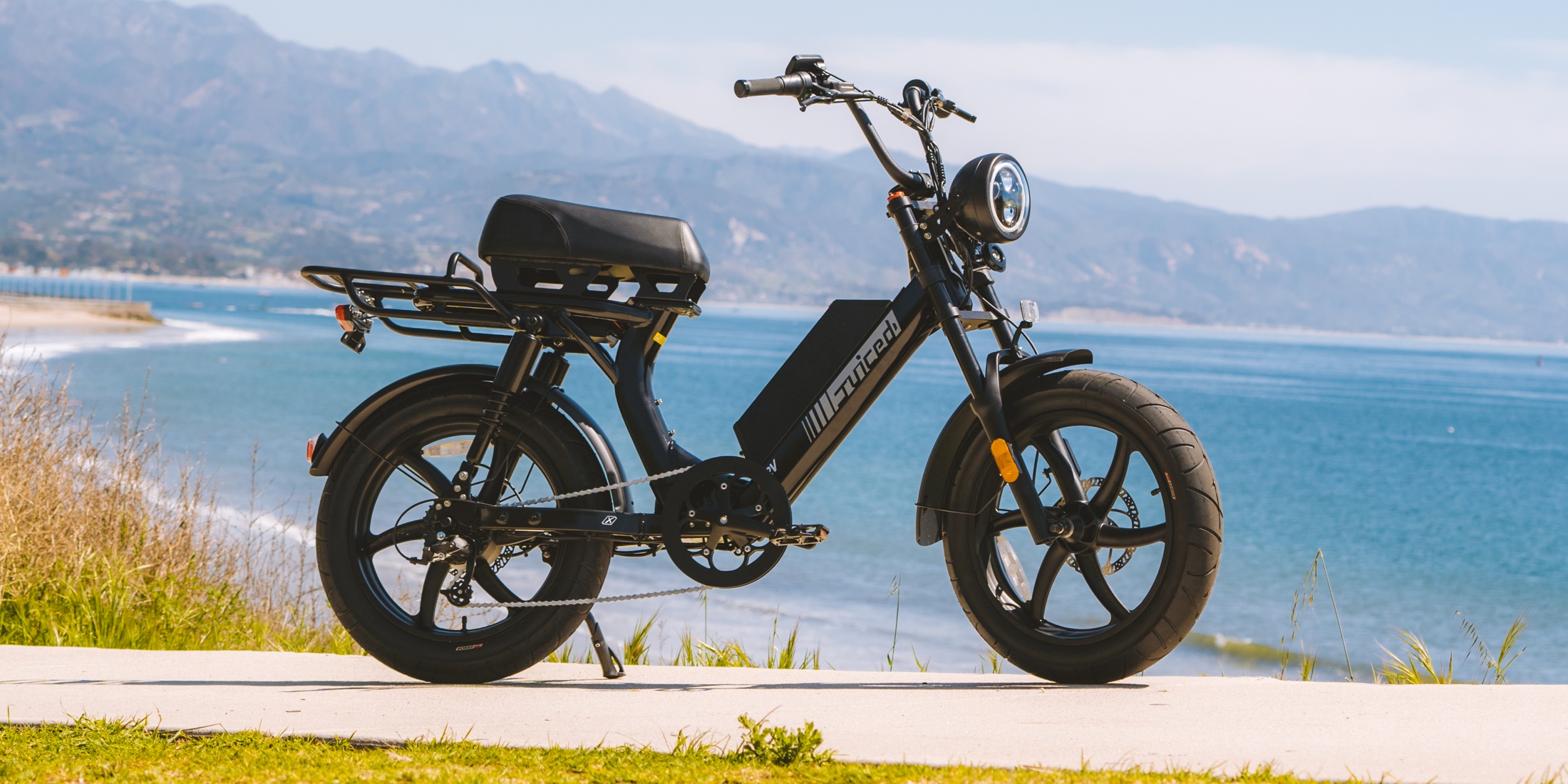 Juiced Scorpion X moped style electric bike launched at discounted