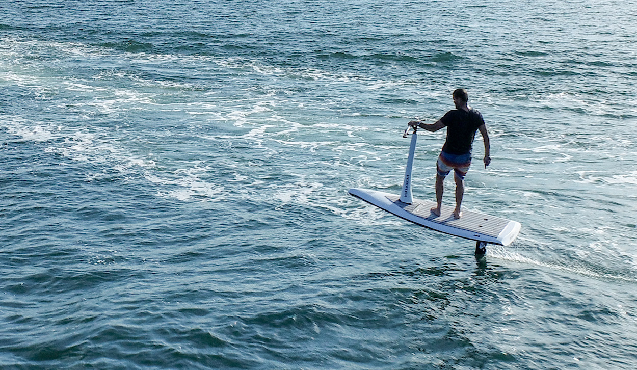 hydro electric surfboard