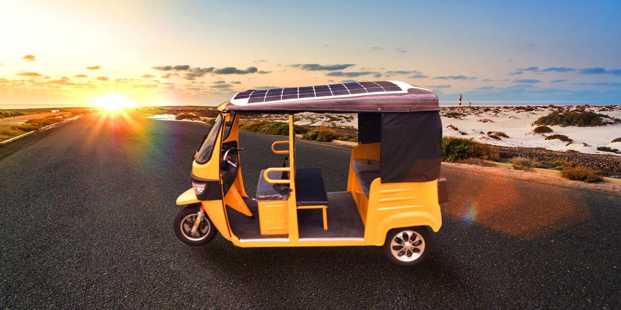 Awesomely Weird Alibaba EV of the Week Solarpowered electric tuktuk