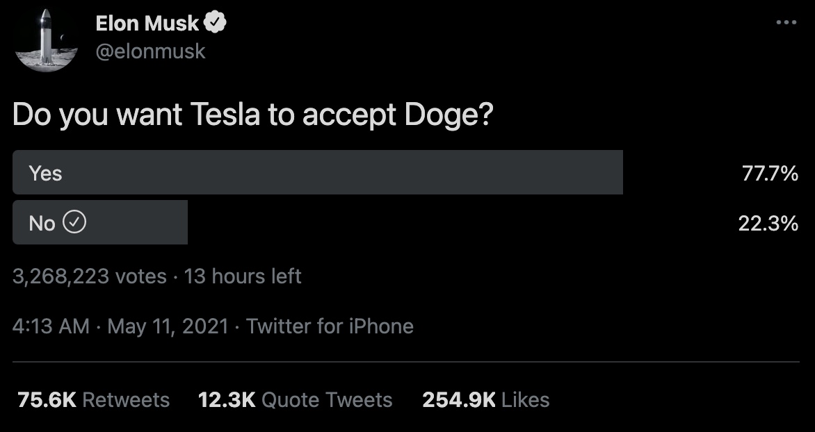 Tesla might delve deeper into crypto as Elon Musk teases