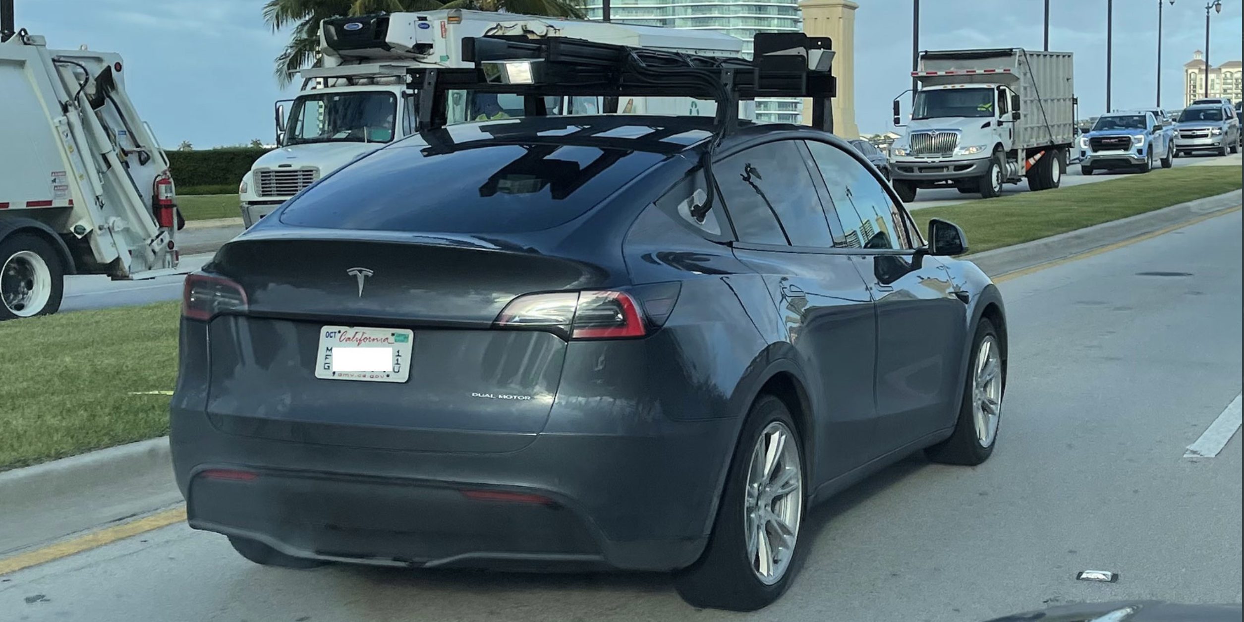 tesla model x surfboard