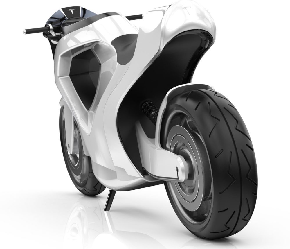 This Tesla electric motorcycle concept makes you wish Elon Musk didn't