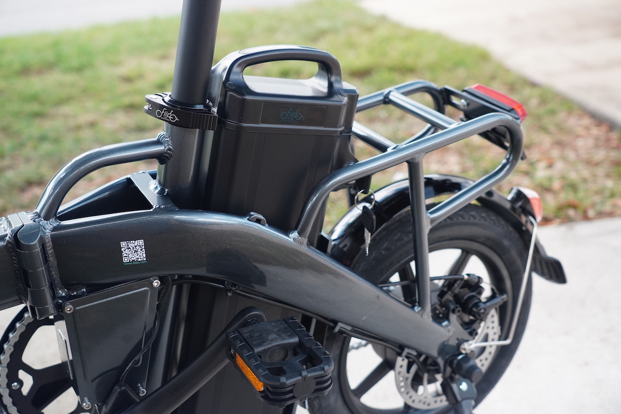 Fiido L3 e bike review A small folding e bike with a GIANT