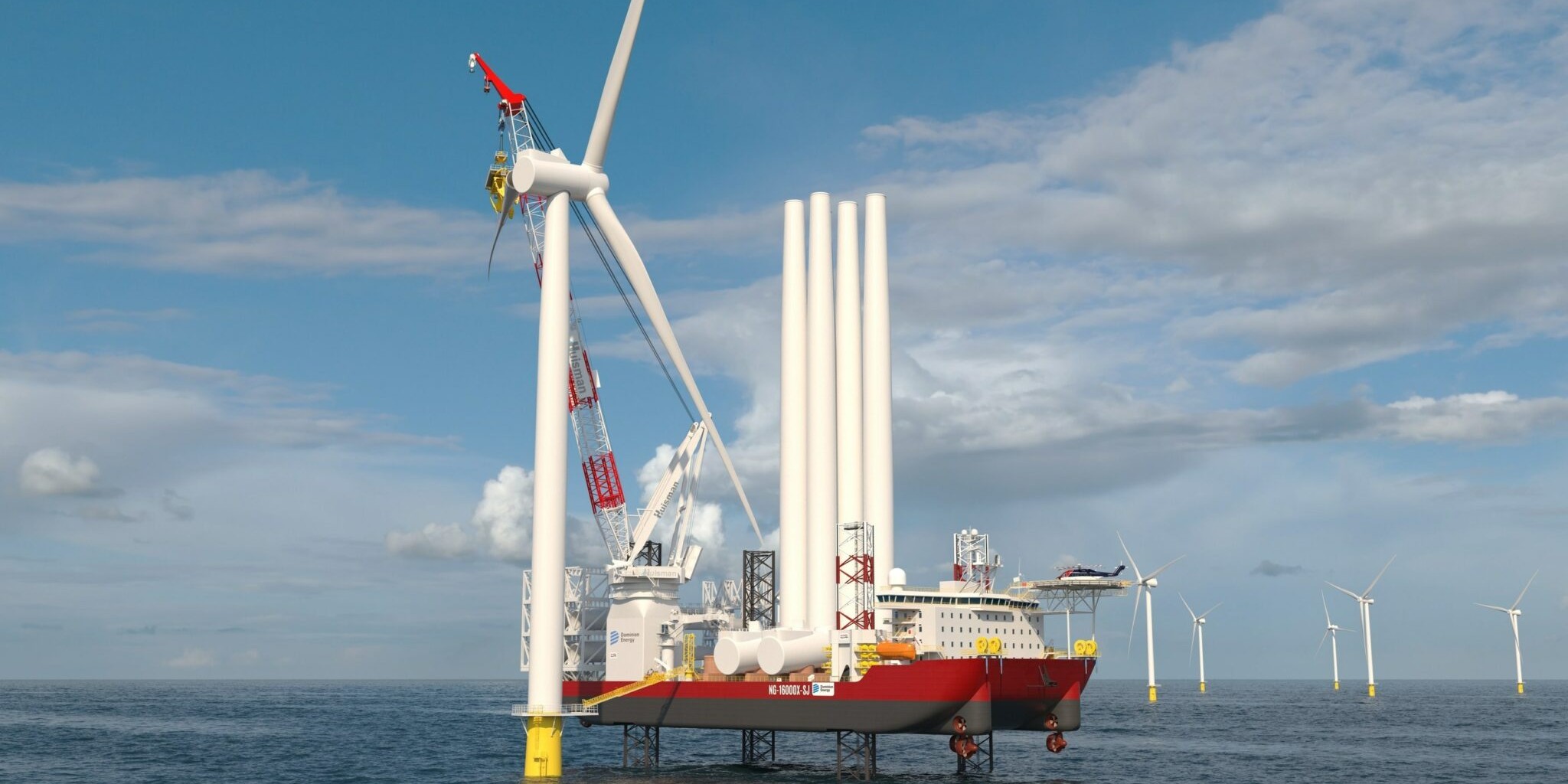 The US gets a game-changing offshore wind farm installation vessel