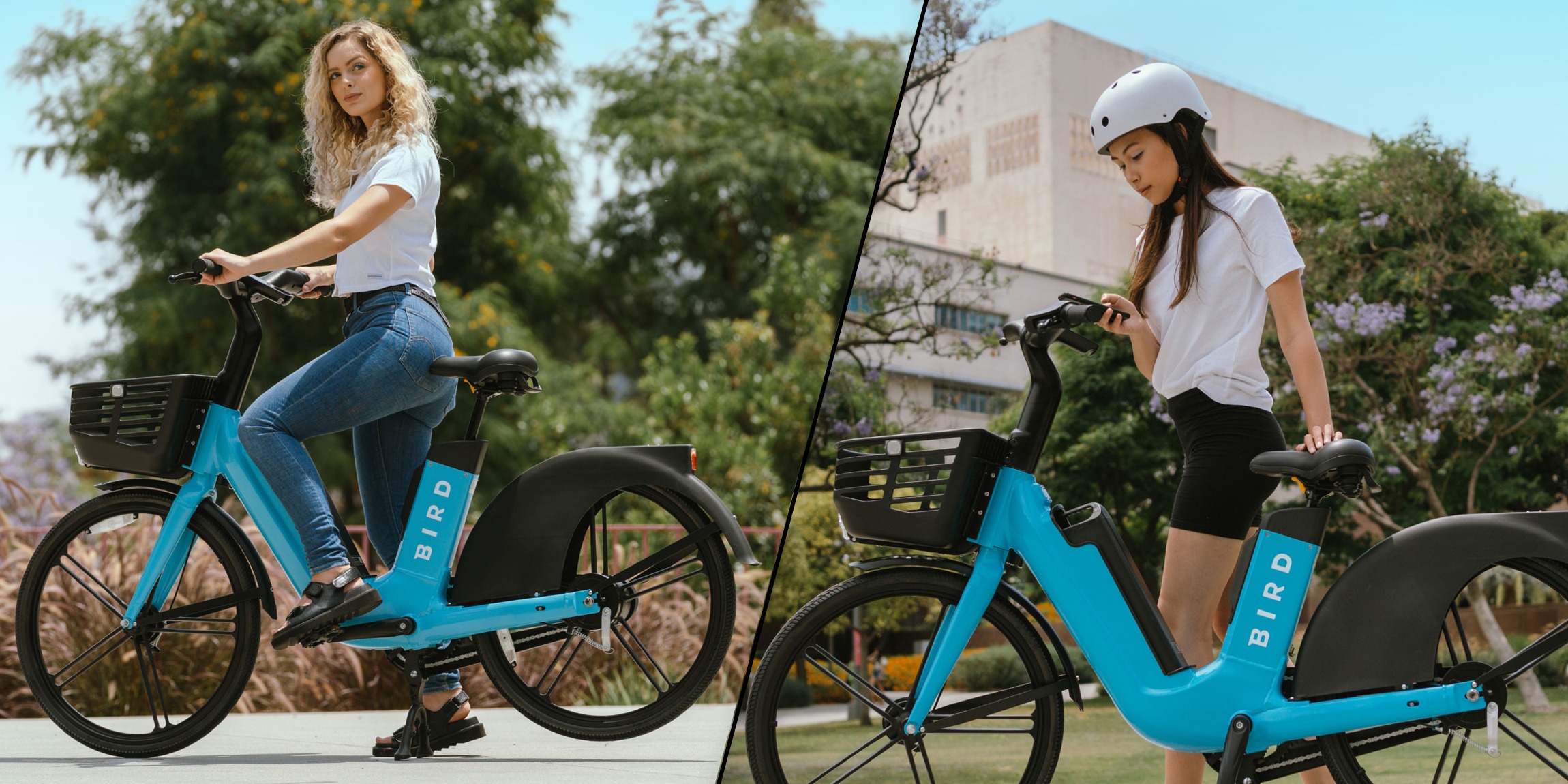 Electric best sale blue bike