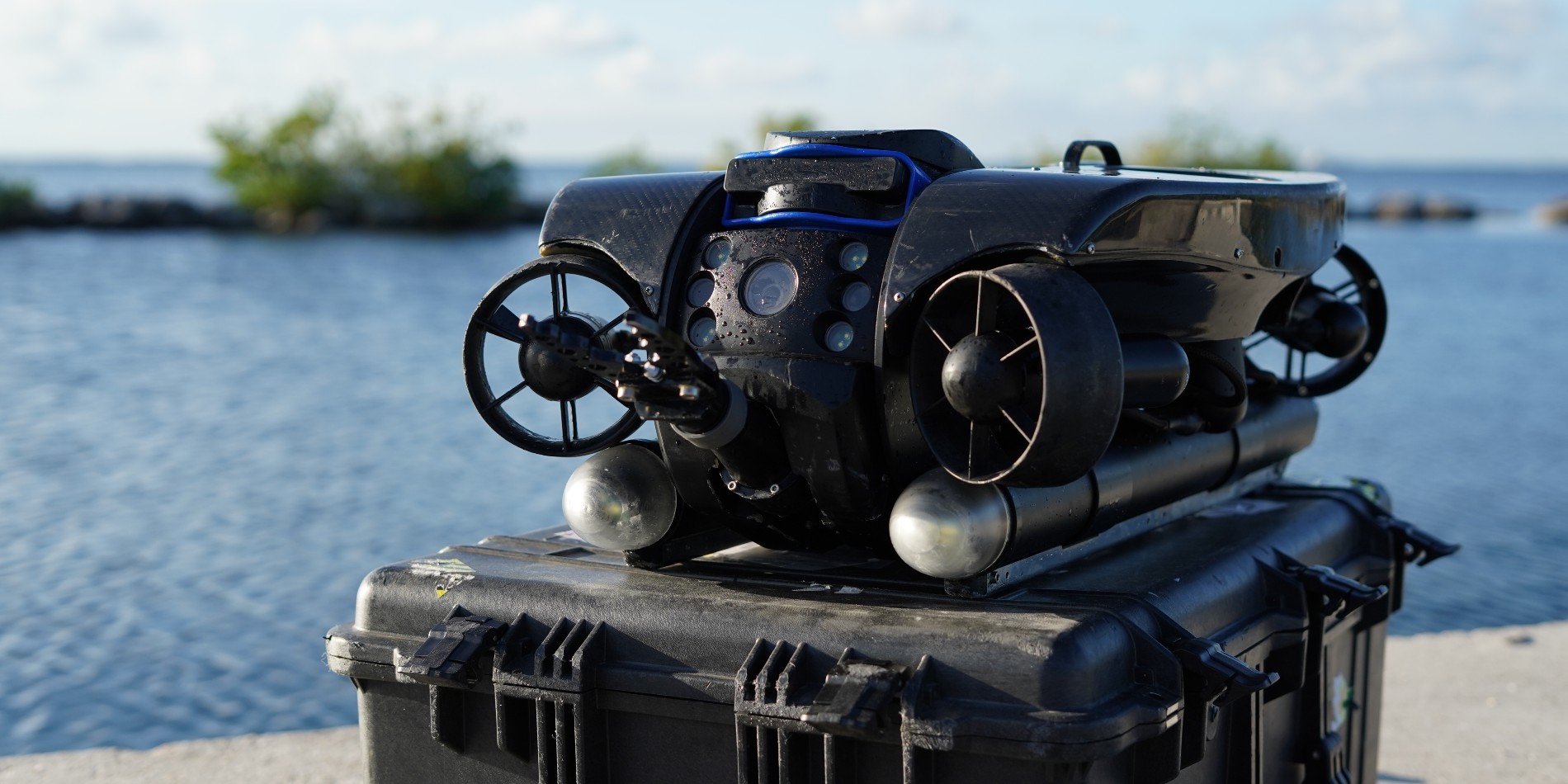 Check out this cool underwater robot that inspects hydropower turbines