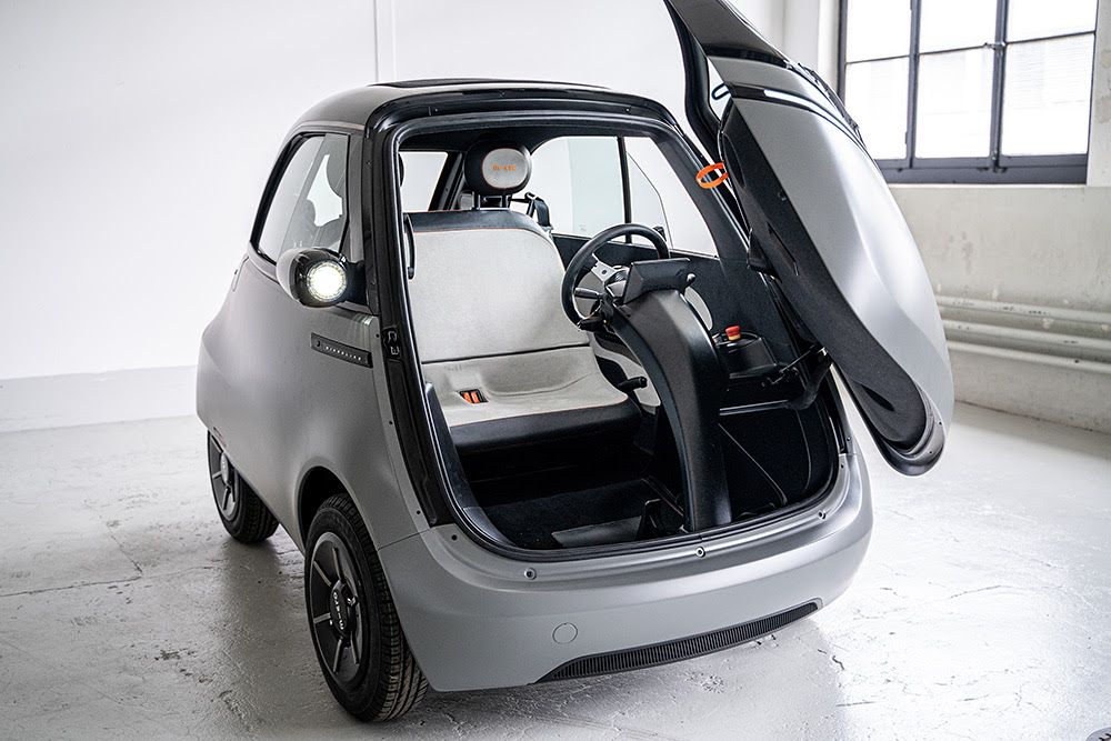 Microlino electric bubble car shows off nearly productionready design