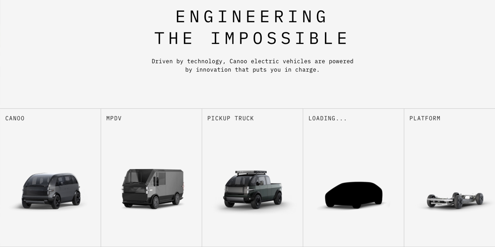 Canoo’s electric ‘sport vehicle’ spotted in California