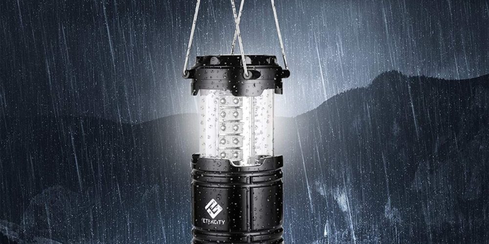 This 2-pack of Etekcity LED camping lanterns is down to an  low of $17