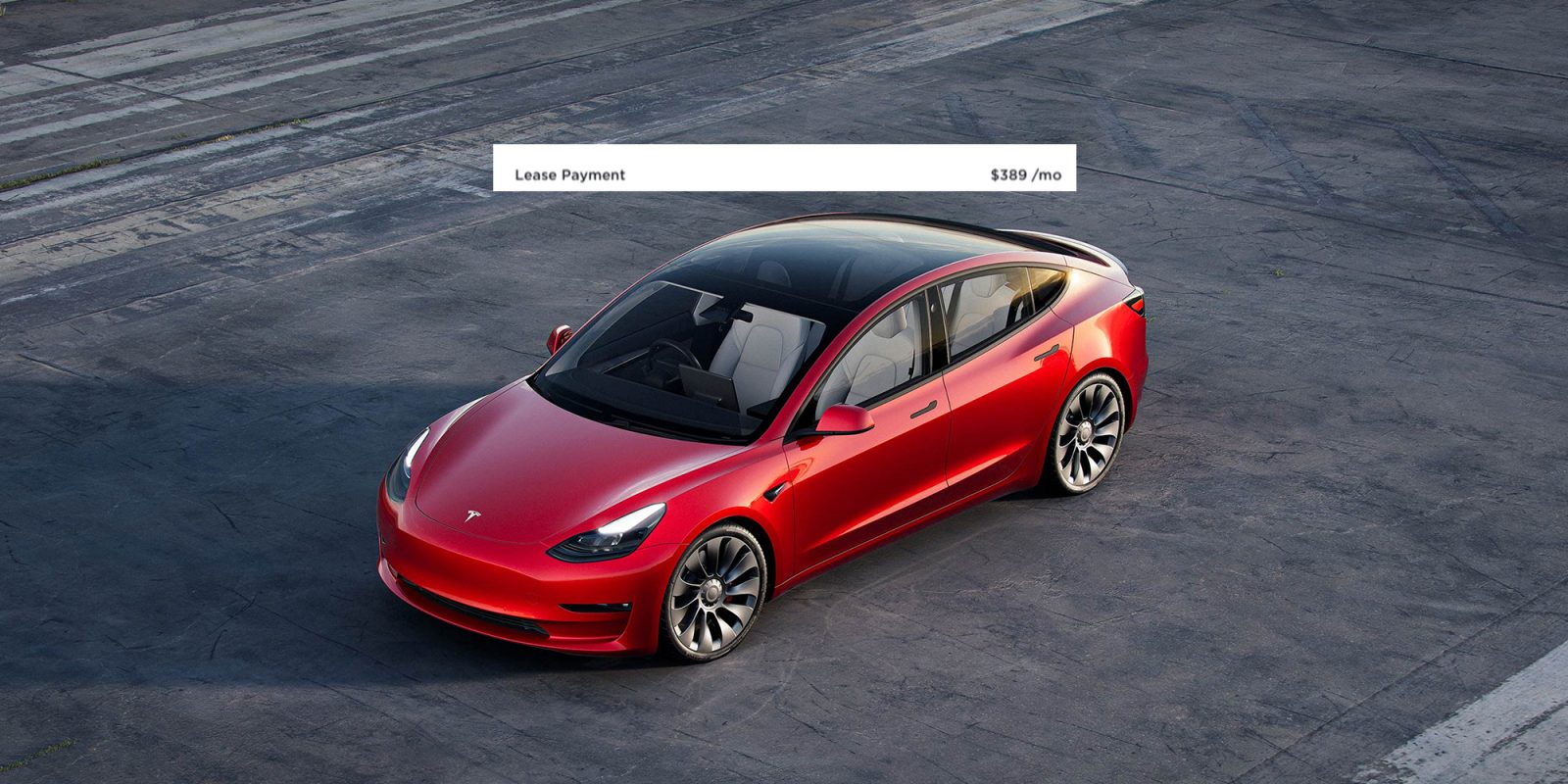 how much is a Tesla lease