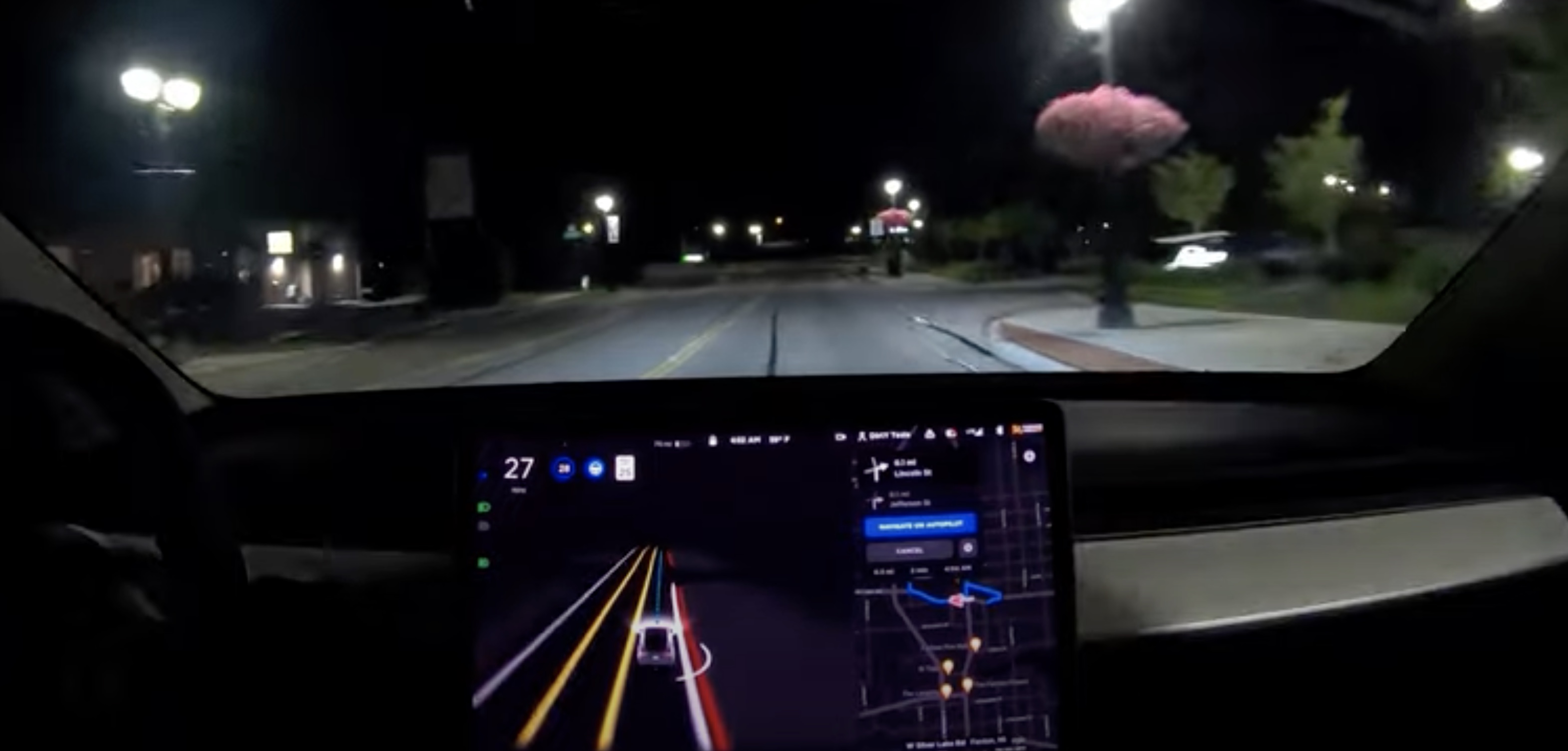 Tesla Finally Releases Full Self Driving Beta V9 Heres What It Looks