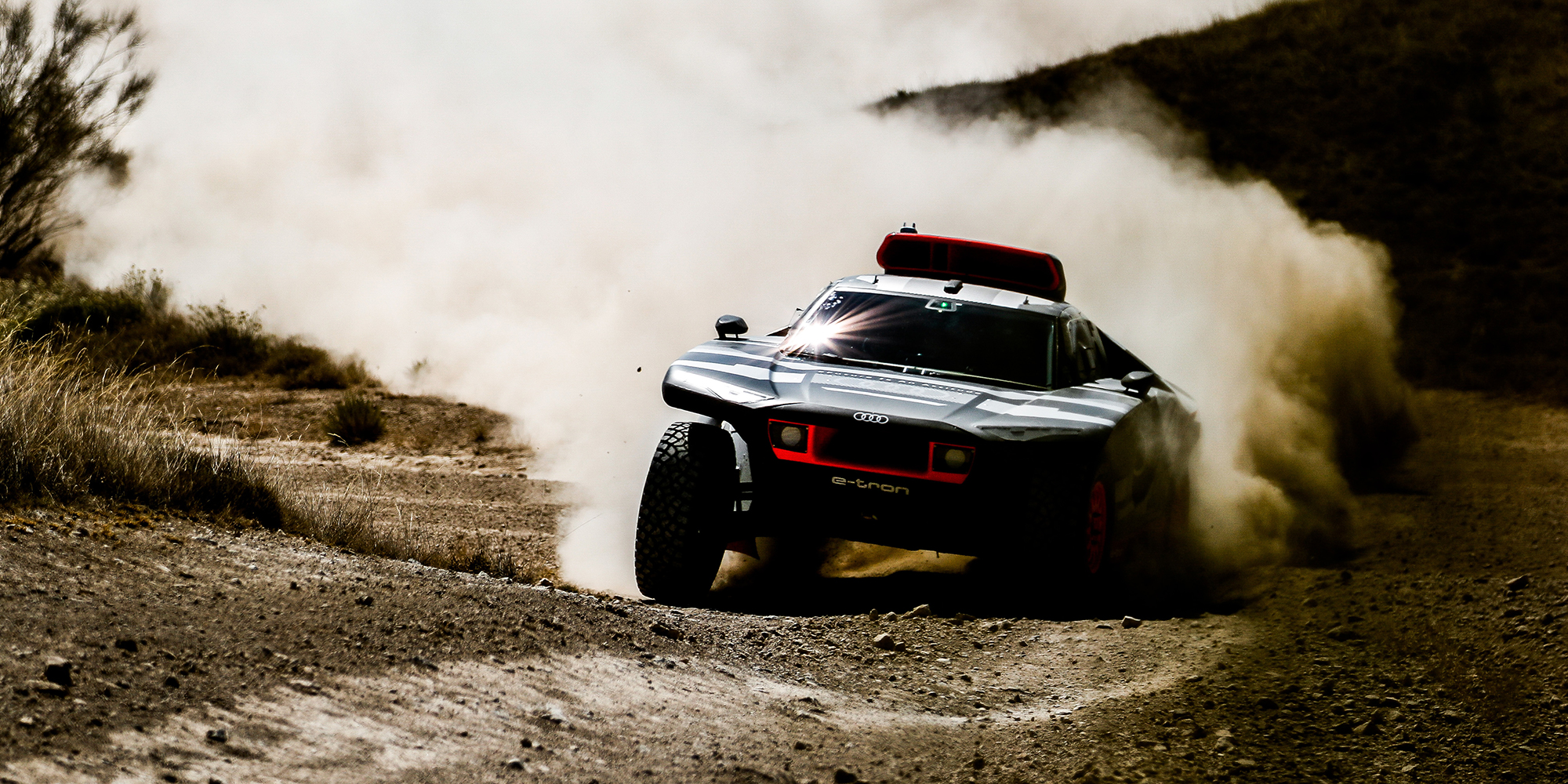 Audi RS Q e-tron endures 8 days in the heat ahead of Dakar Rally