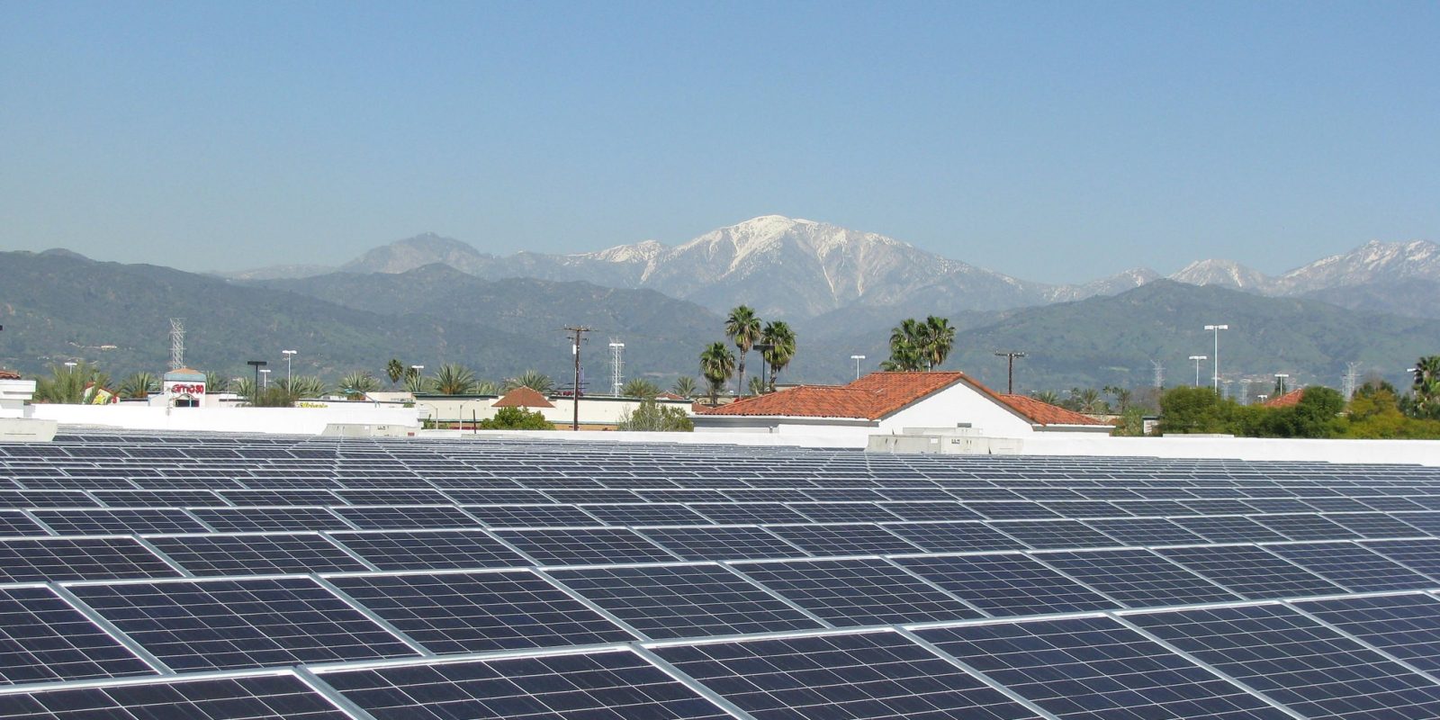 Big-box retail-store roof solar