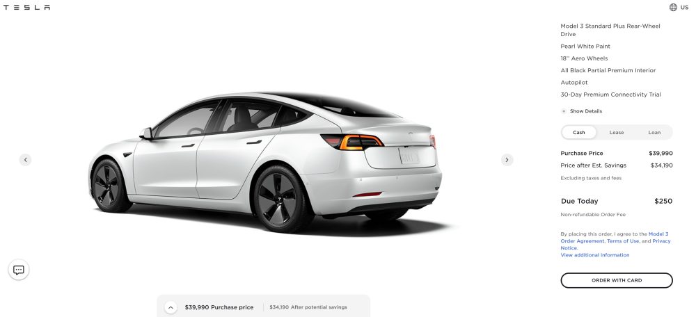 Tesla more than doubles its non-refundable order fee - Electrek