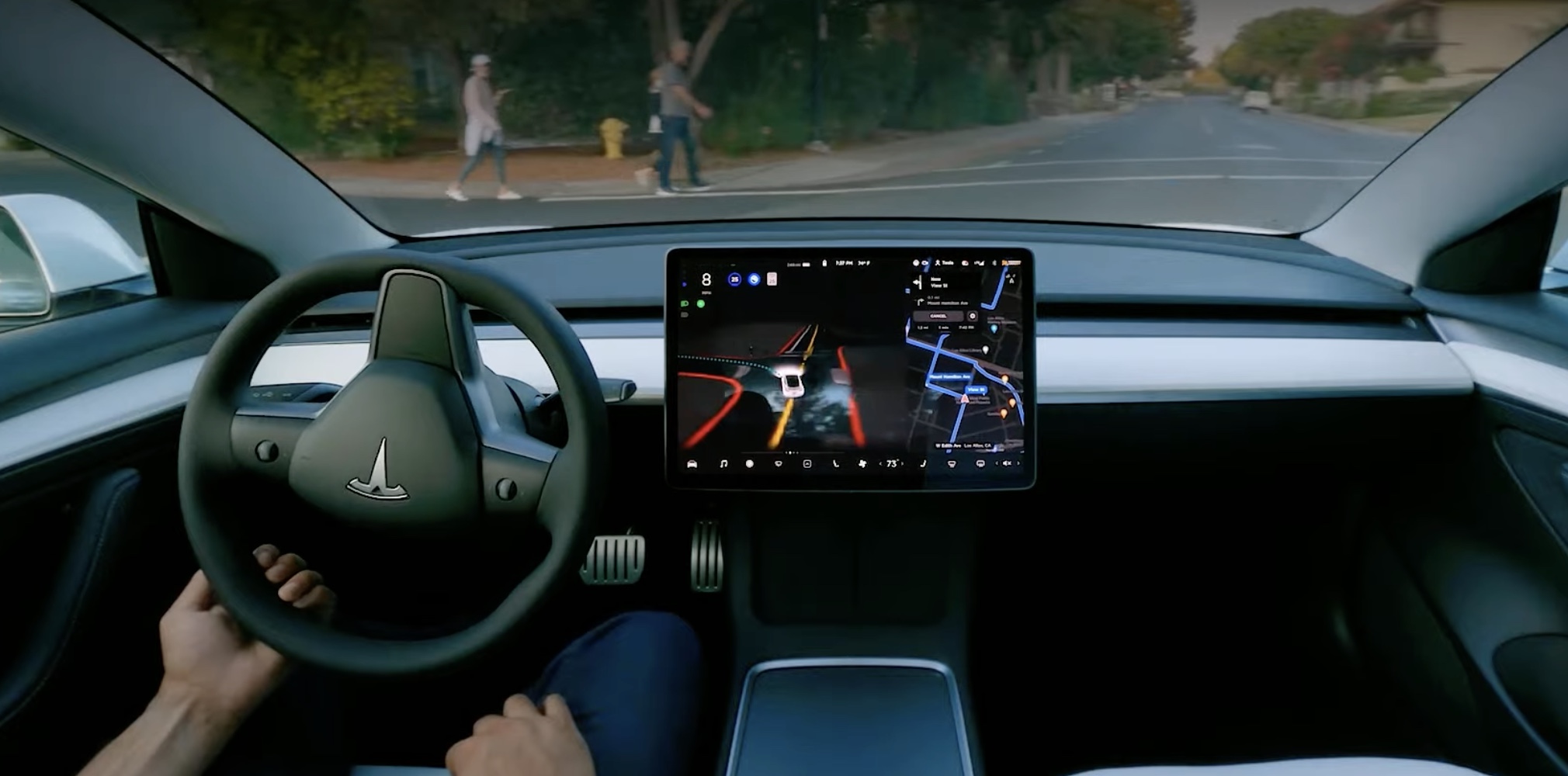 Tesla releases new Full Self-Driving Beta update (10.7) with improved phantom braking and efficiency - Electrek