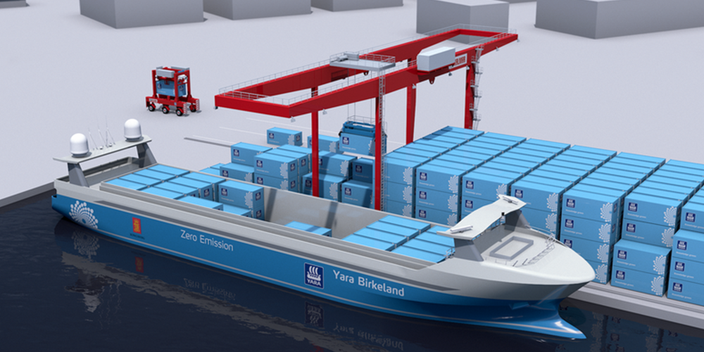 The world&#39;s first autonomous 7MWh electric cargo ship sailing with zero crew  - Autobala