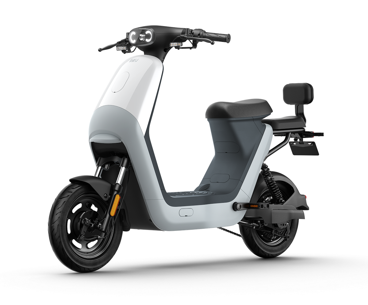 NIU's GOVA C0 is a cute seated electric scooter designed for female riders