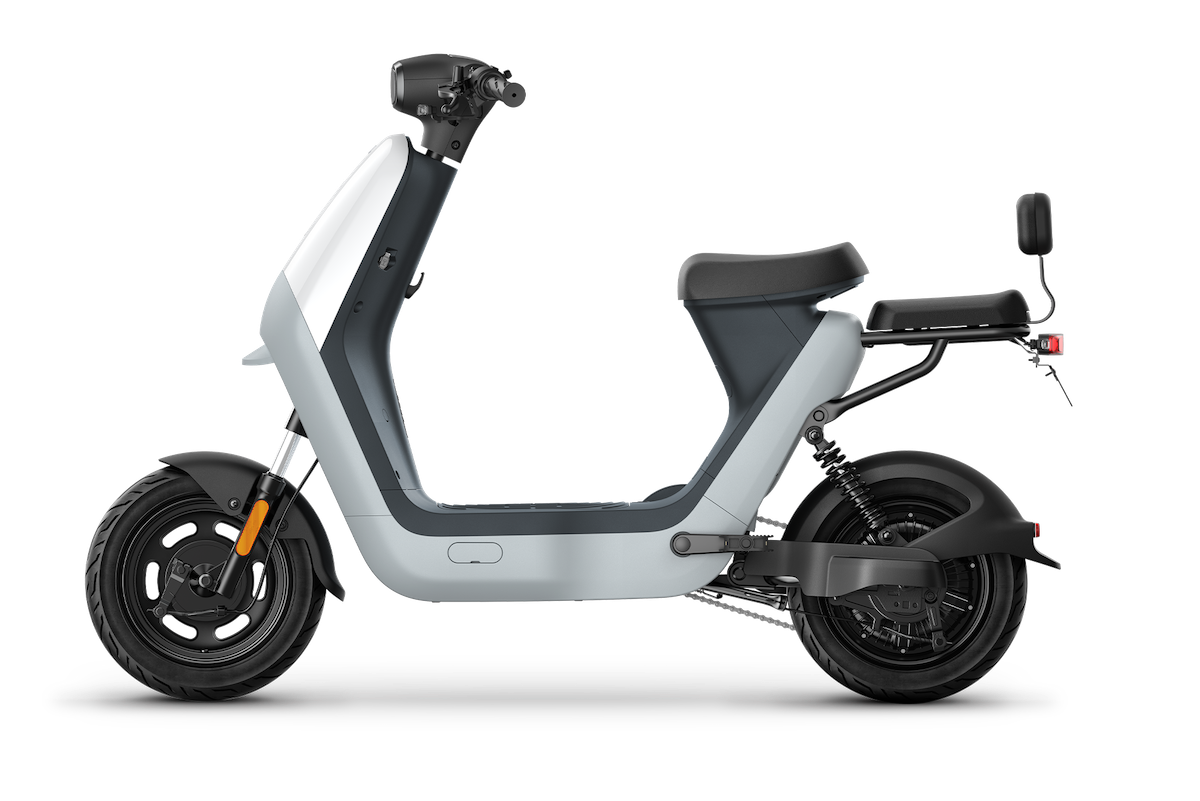 NIU's GOVA C0 is a cute seated electric scooter designed for female riders