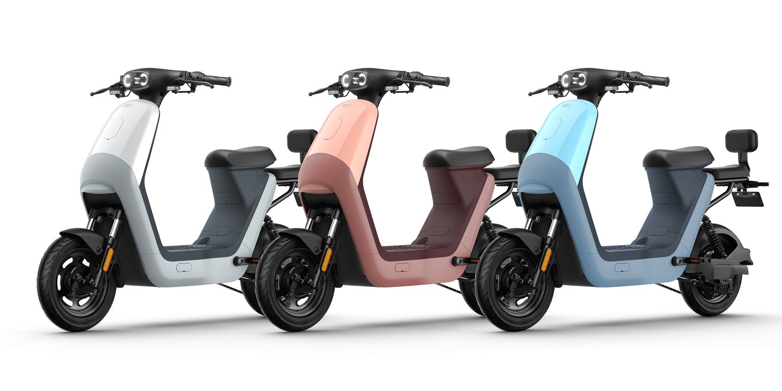 NIU's GOVA C0 is a cute seated electric scooter designed for female riders