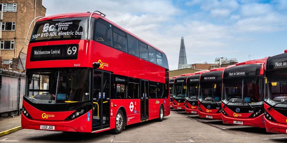 London electric bus