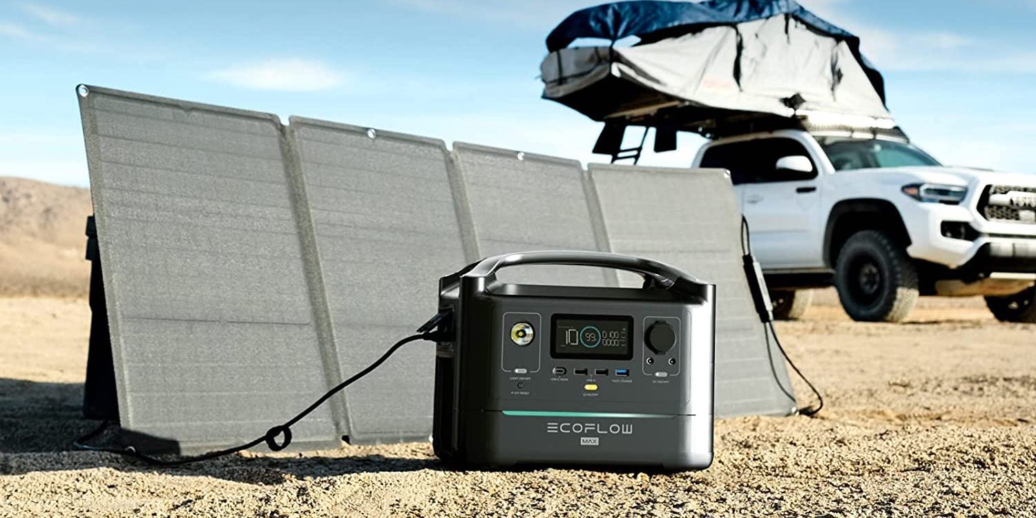EcoFlow Solar Panel mit der EcoFlow Powerstation im Test