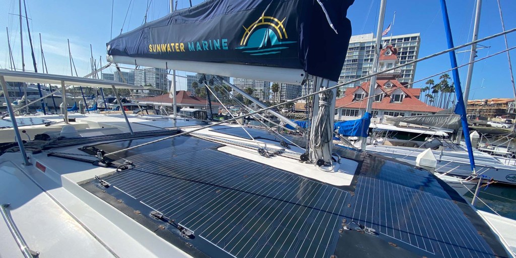 solar electric yacht