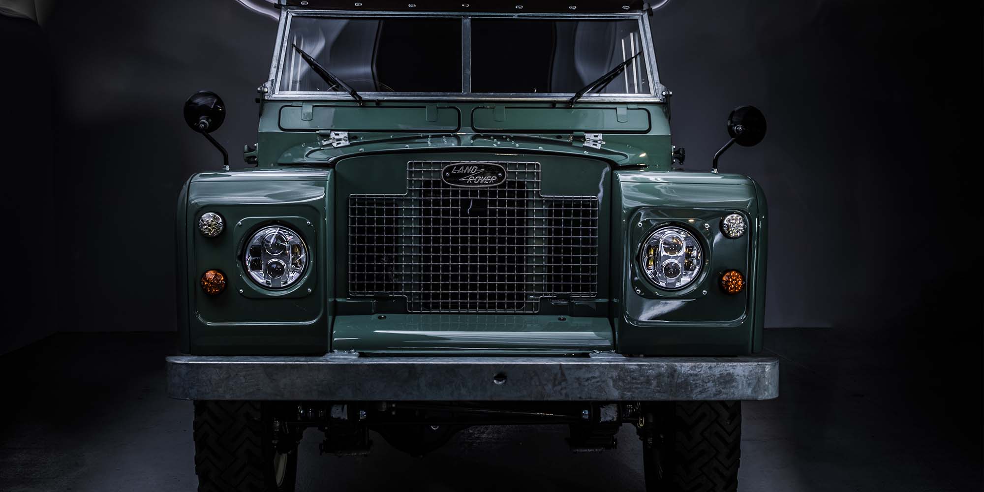 Land rover series 3 deals electric conversion