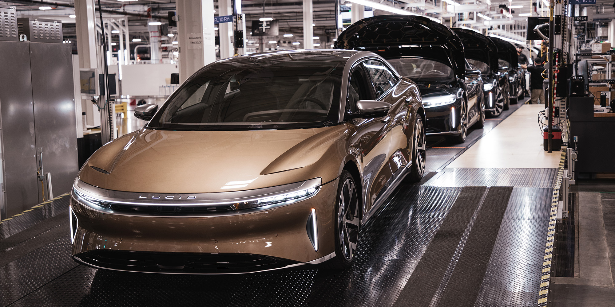 Lucid Air Assembly Line Copper
