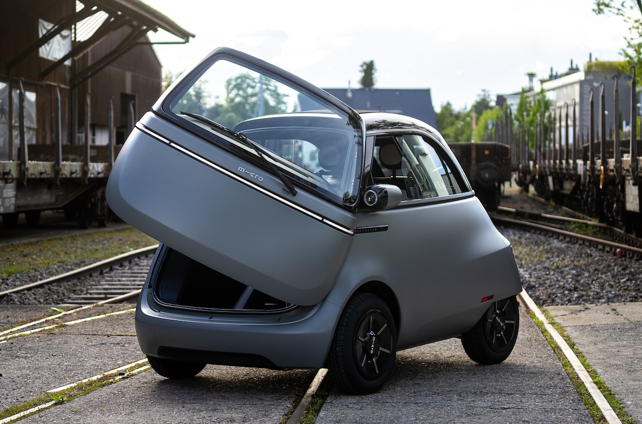 The adorable electric Microlino microcar is headed to production