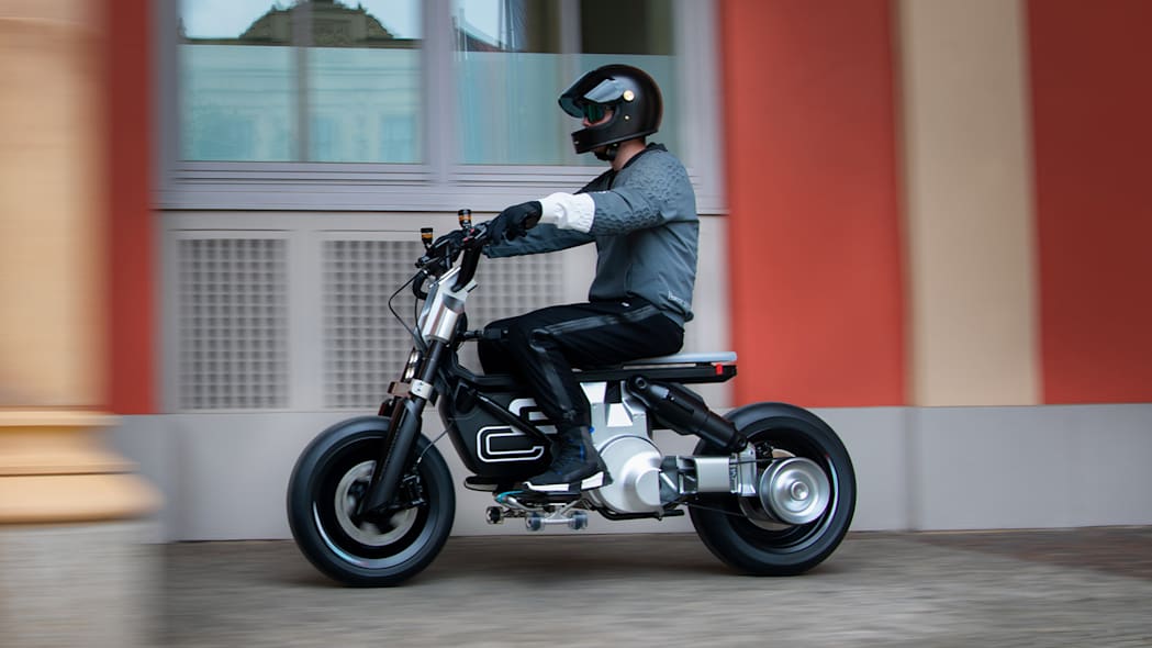 BMW's funky new 56 mph electric motorcycle is designed for young adults