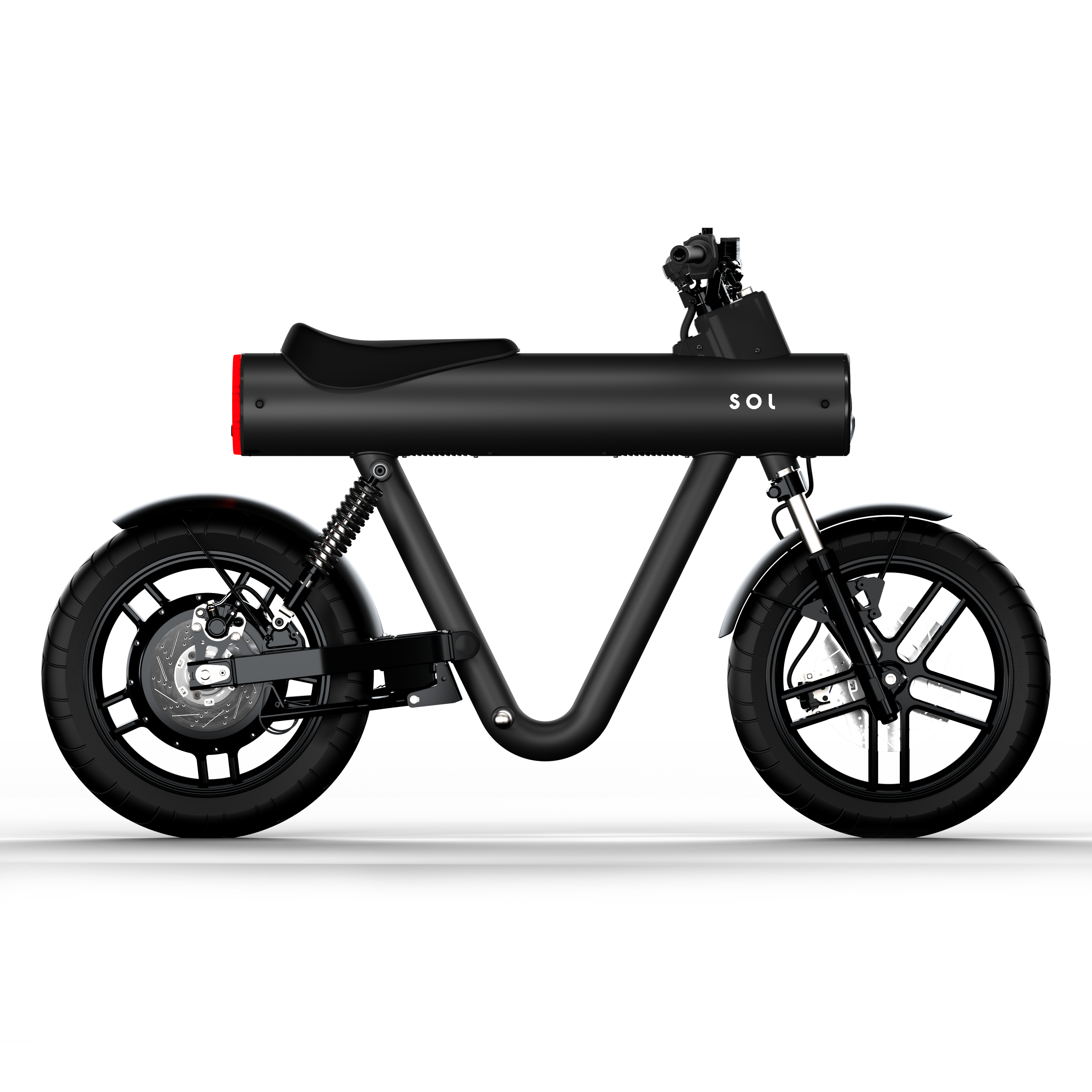 The eyecatching Pocket Rocket electric motorcycle is now taking orders